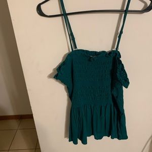 Forrest Green tank top. Size L